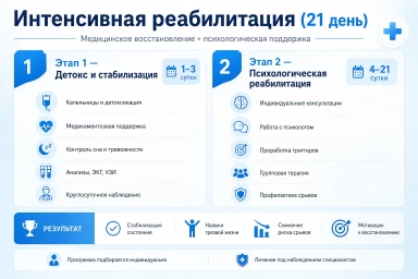 Реабилитация за 21 день в Новоаннинском